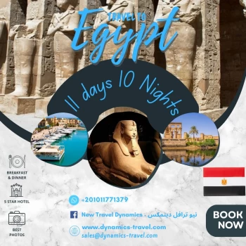 11 Days Pyramids, Hurghada & Nile Cruise Holidays by flight