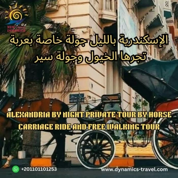 ALEXANDRIA BY NIGHT PRIVATE TOUR BY HORSE CARRIAGE RIDE AND FREE WALKING TOUR