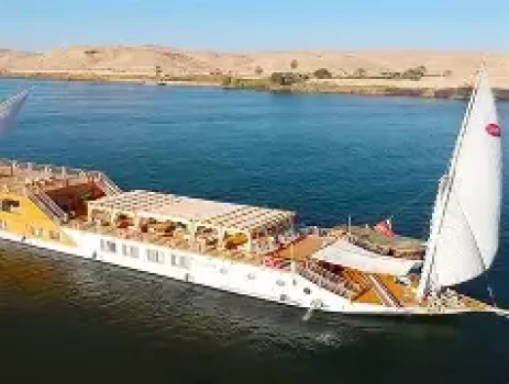 Akhnaton Dahabiya 5 Days 4 Nights nile Cruise.