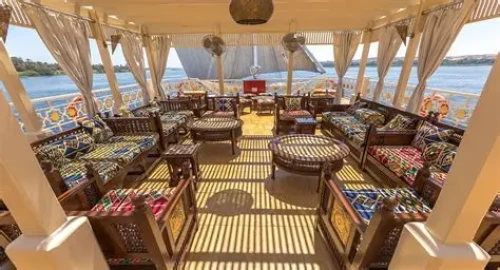 IRIS Dahabiya 4 Days 3 Nights Nile Cruise.
